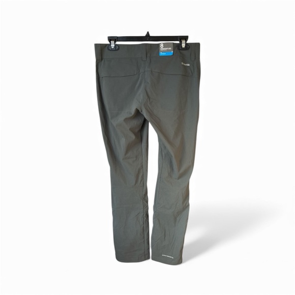 NWT Women’s Columbia Gray hiking outdoors long pants size 8 - Picture 2 of 9